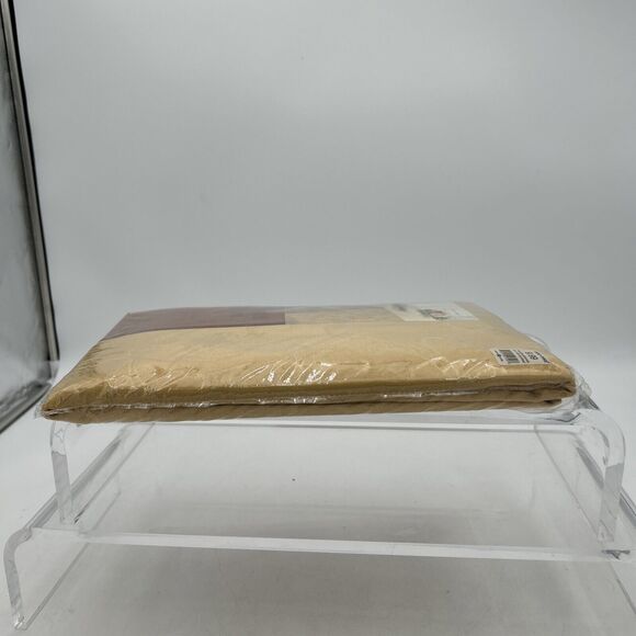 Harvest Scroll Damask Tablecloth 60 x 104" Oblong Linens-n-Things Wheat - Picture 7 of 9